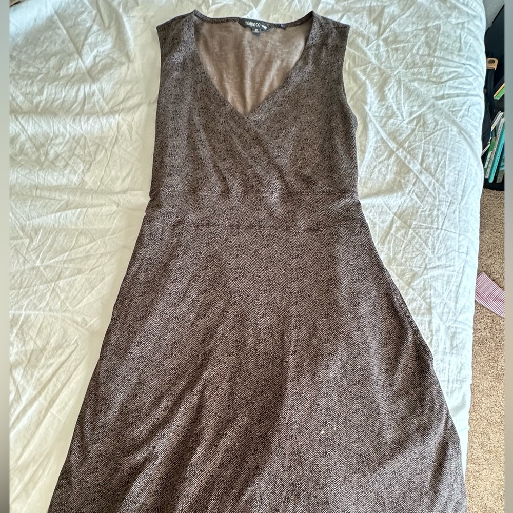 Toad&Co Brown Dress With Pockets